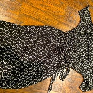 Motherhood wrap dress